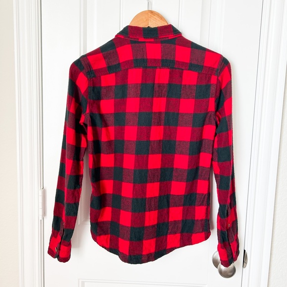 Abercrombie Kids Boys Flannel Size Large - Picture 2 of 2